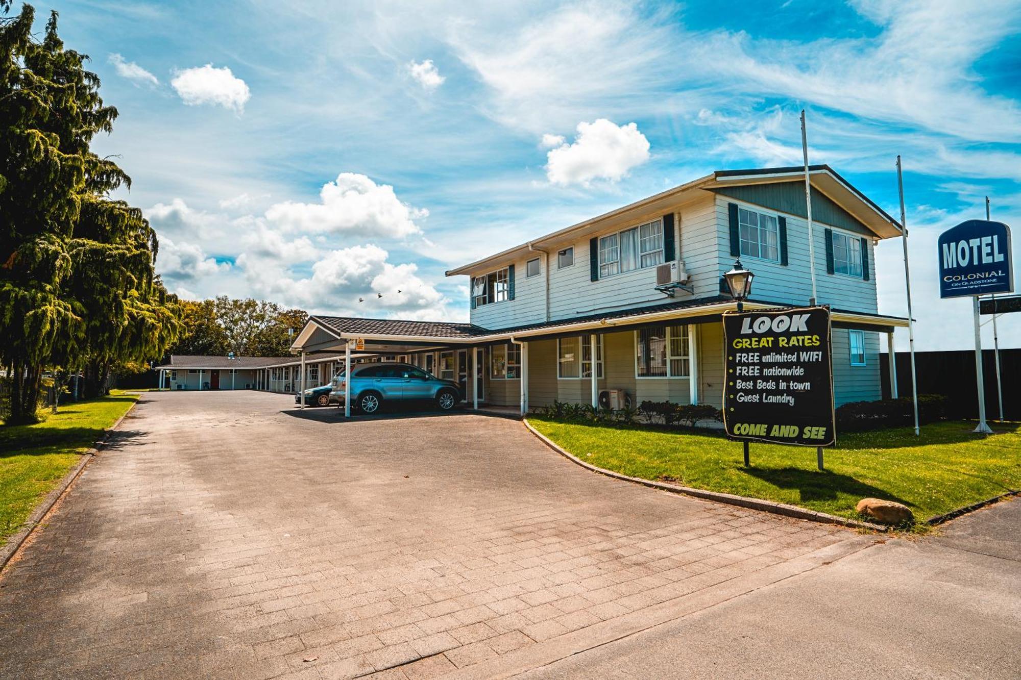 Colonial On Gladstone Motel Gisborne Exterior photo